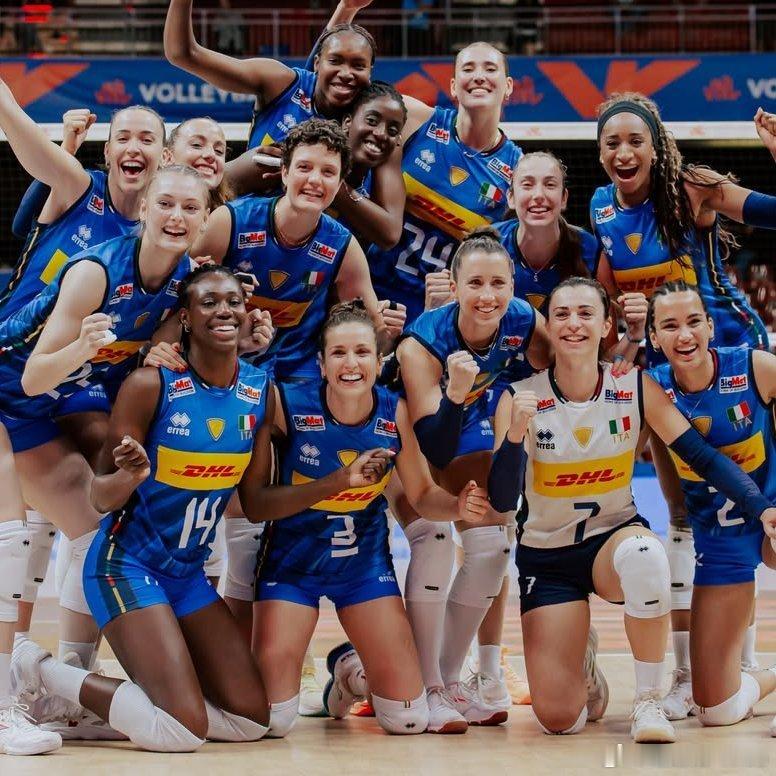 2026年世界女排联赛 📢 🇮🇹意大利女排 x VNL 第 2 周名单。法