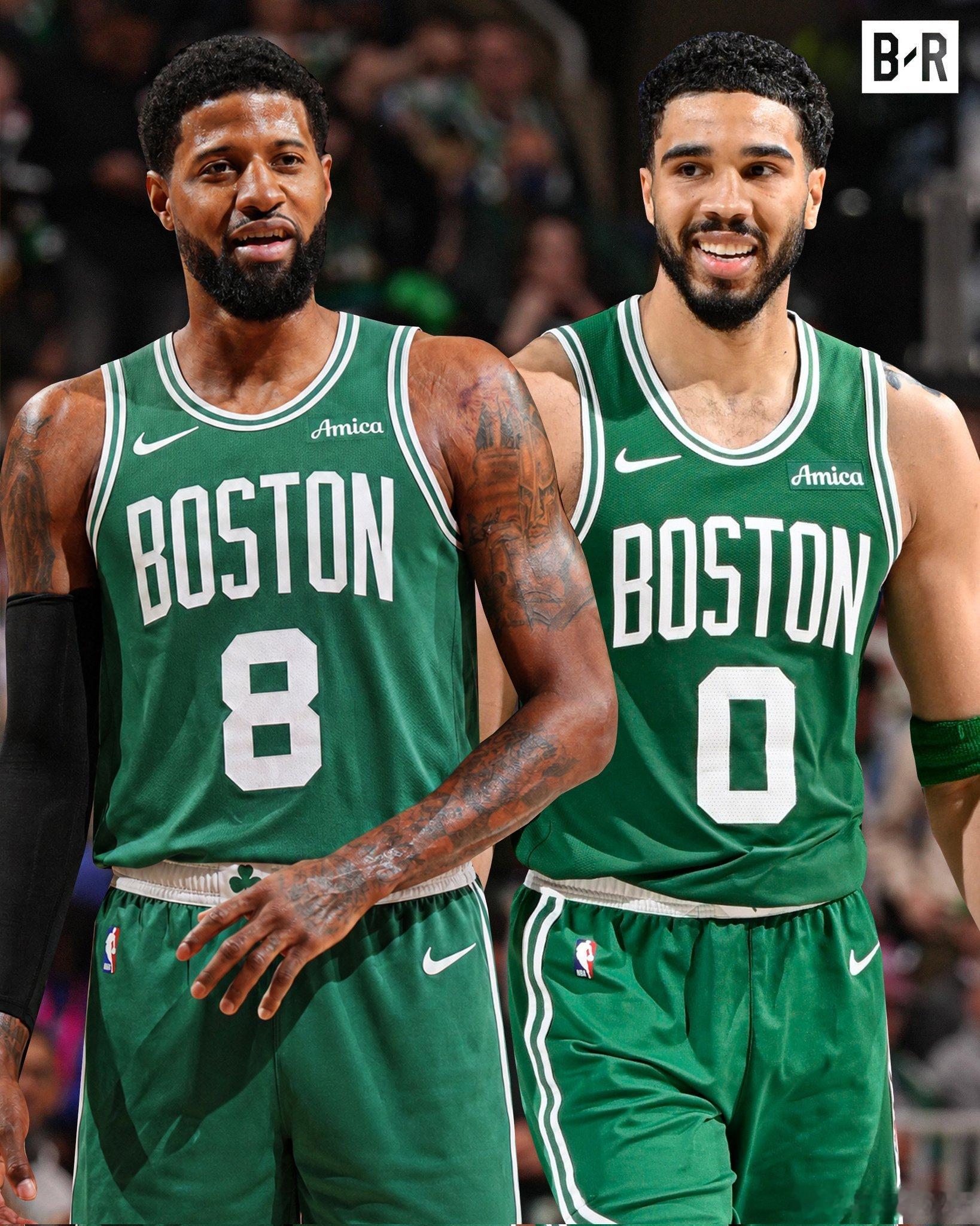 NBA 自上次杰伦·布朗换字母哥不成，就注定了会被交易，没想到和保罗·乔治互换东