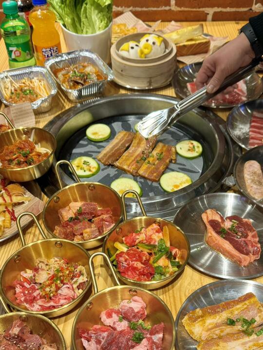 在浦口他家的自助烤肉真的没有对手！