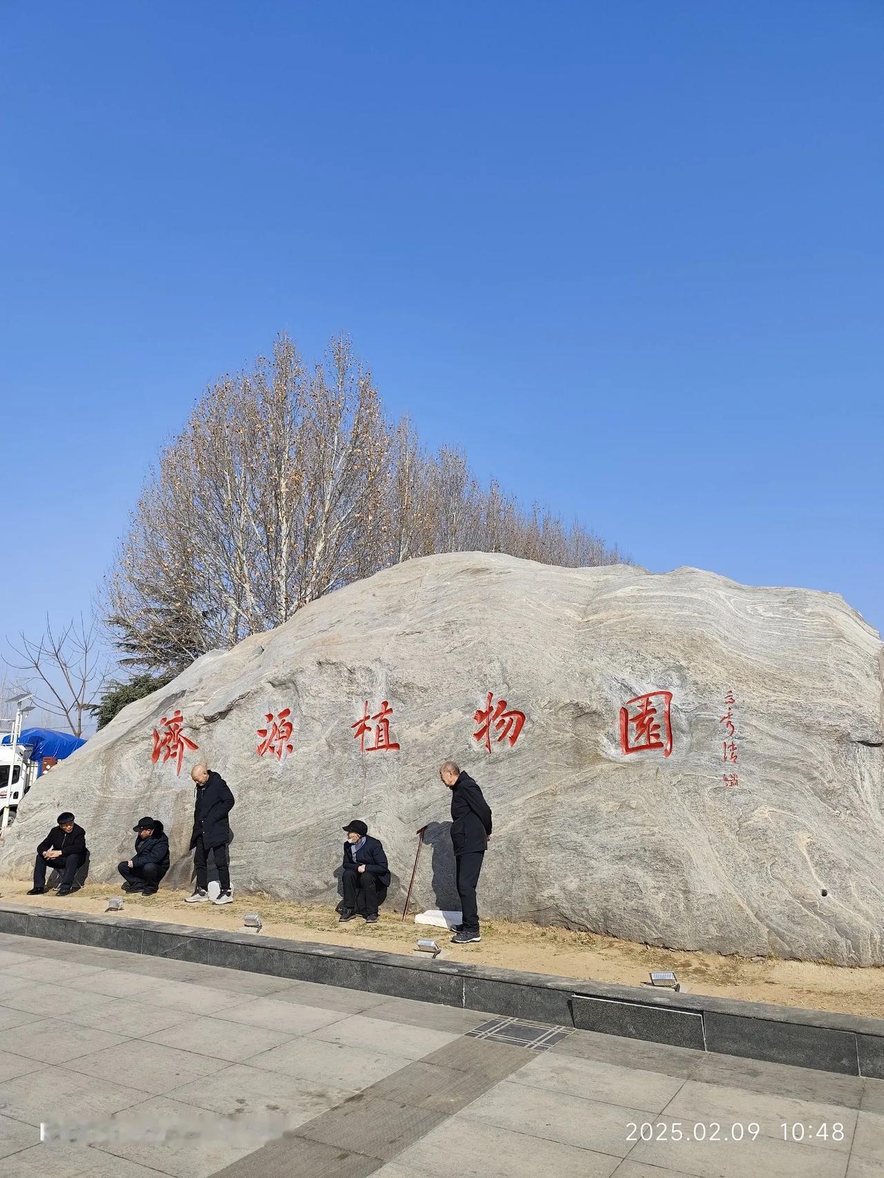 蛇年新春，济源市植物园盛装开园，许多珍贵名木落户本园，各种娱乐设施应有尽有，道路