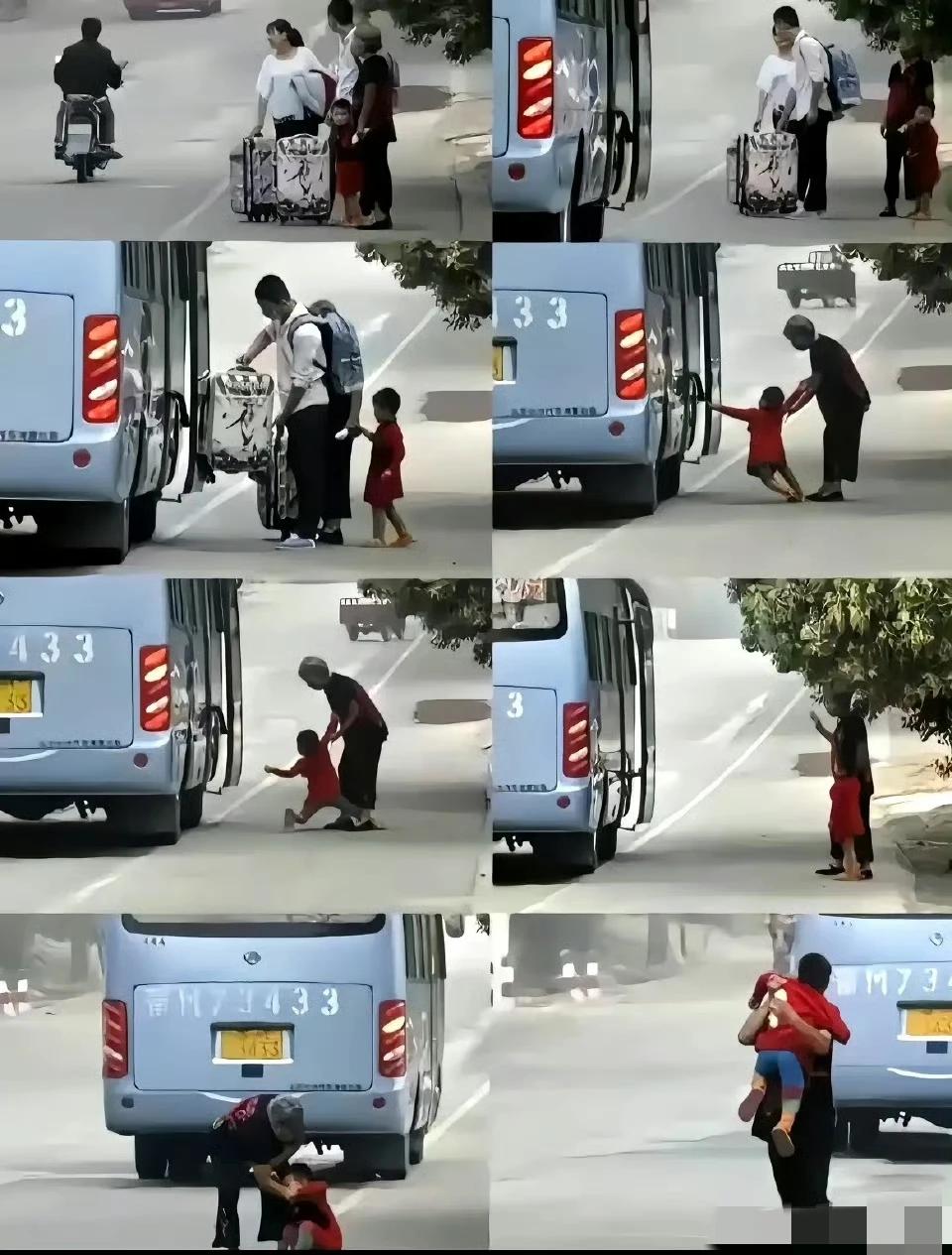 小时候孩童时代的我们
长大后出门打工的我们
老了后帮忙看娃的我们
一张照片
道尽