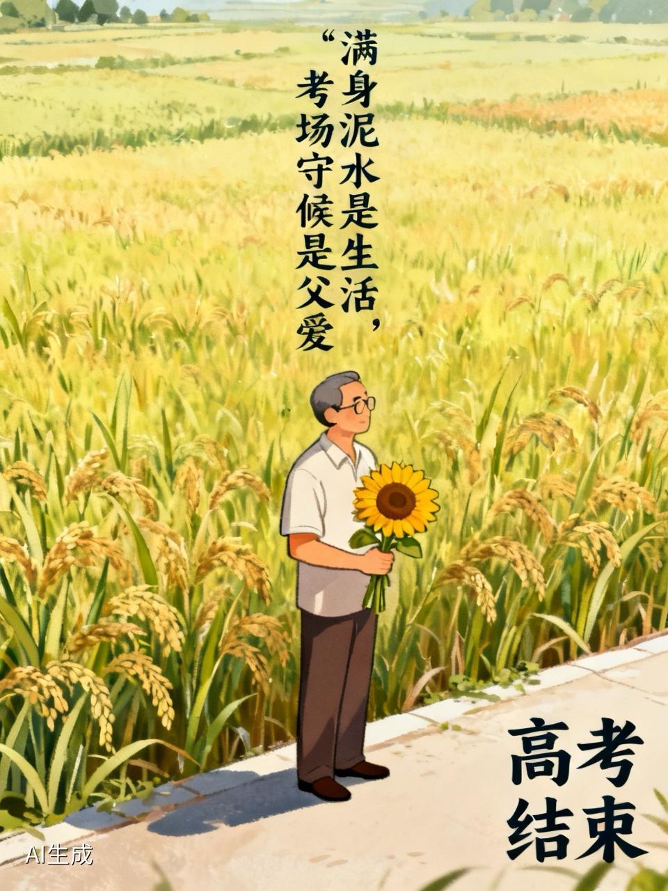 高考结束后，网友女儿说发挥正常，这让不少人跟着松了口气。就像安徽阜阳颍水二中考点