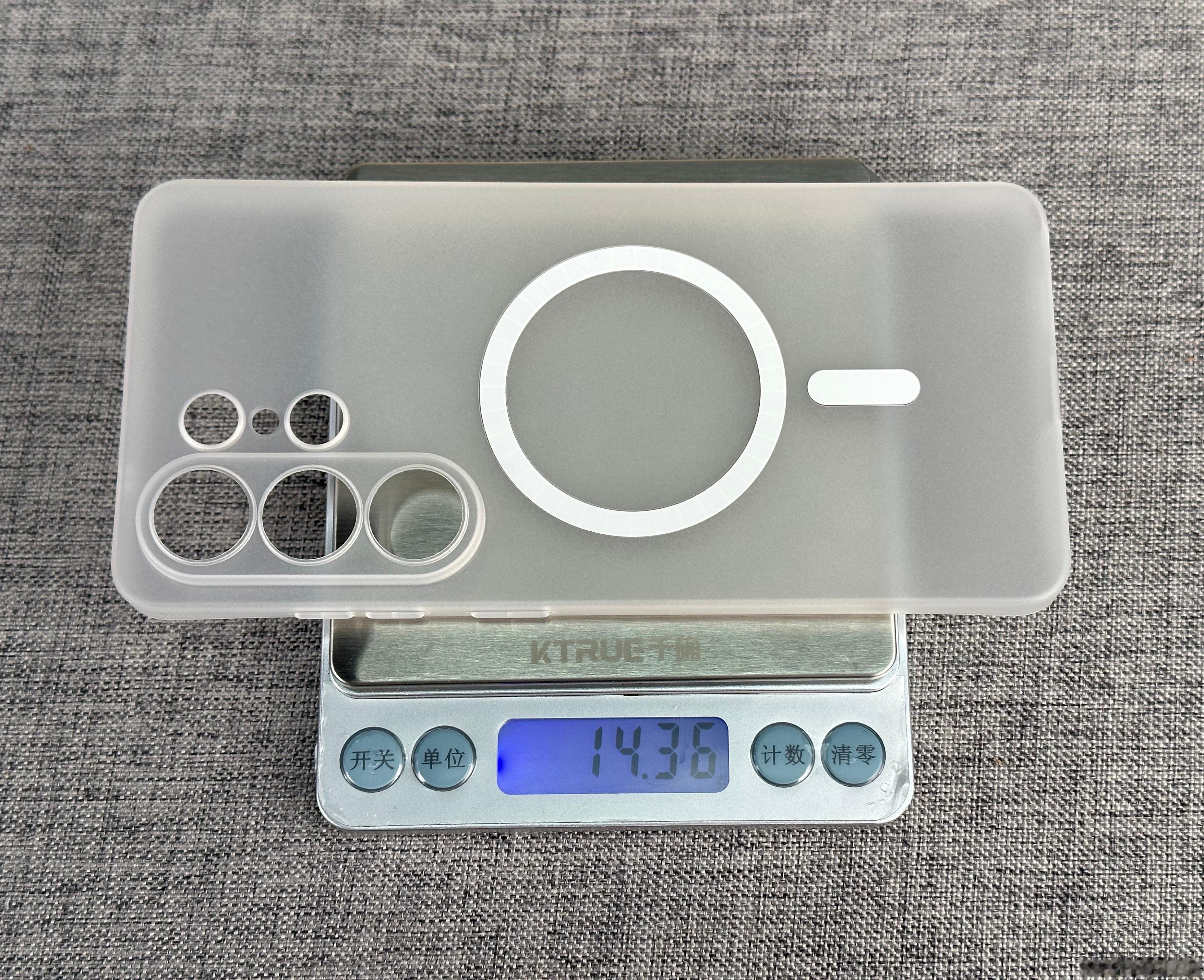 S26Ultra PP 磁吸也在搞咯14.3克的重量，磁圈不突兀，这手感