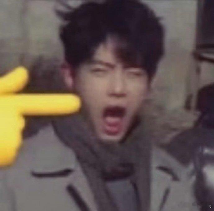 锦州给肖战冻出好多表情包。 