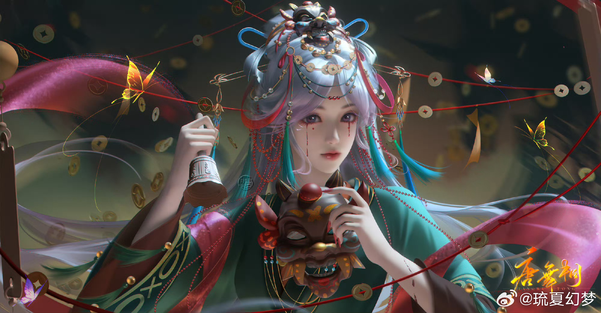唐舞桐的这个稿子越看越喜欢，好喜欢这个风格 