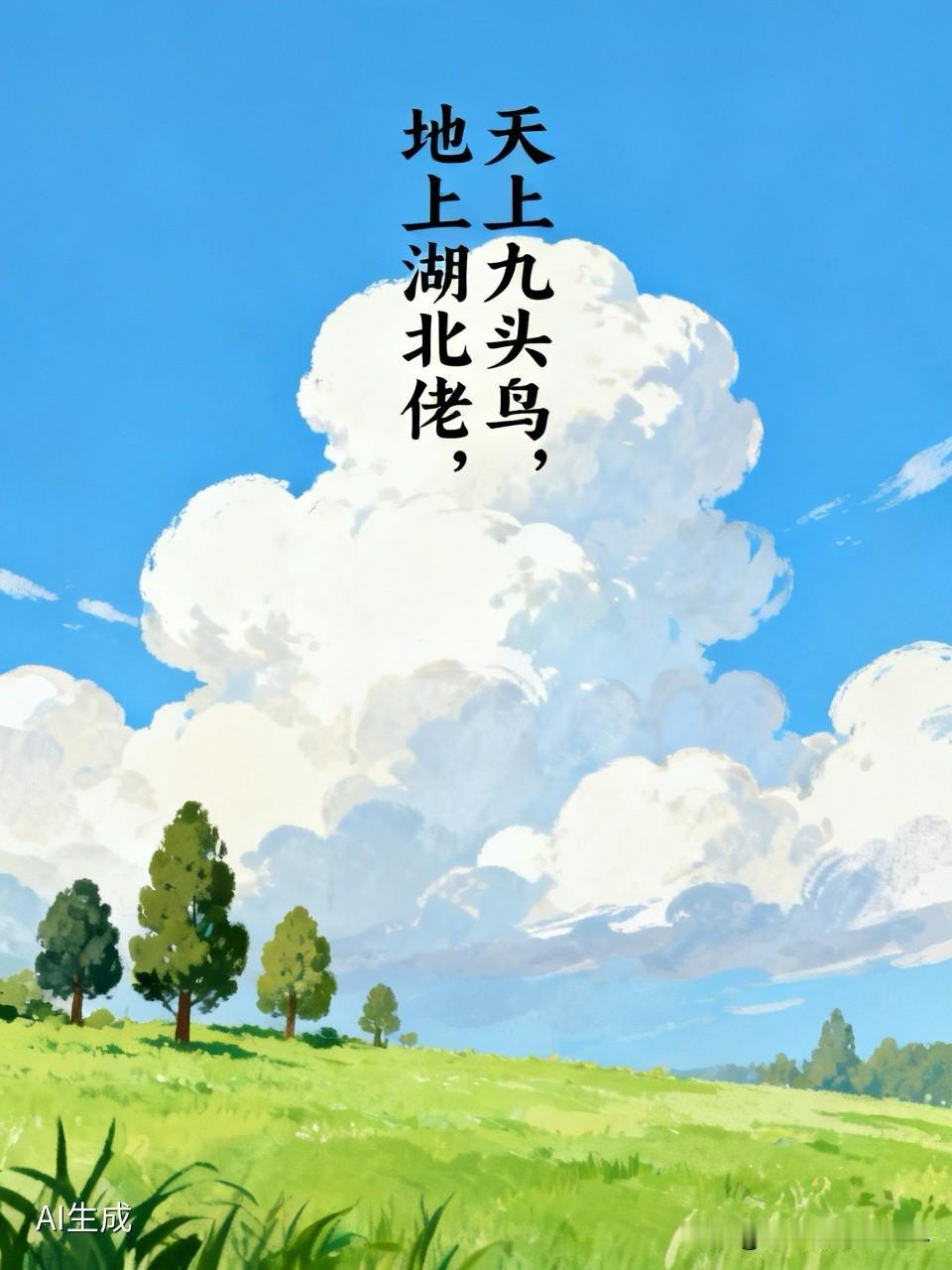 我个人认为“天上九头鸟，地上湖北佬”是一个形容湖北人的褒义词。可前些年发生的一件