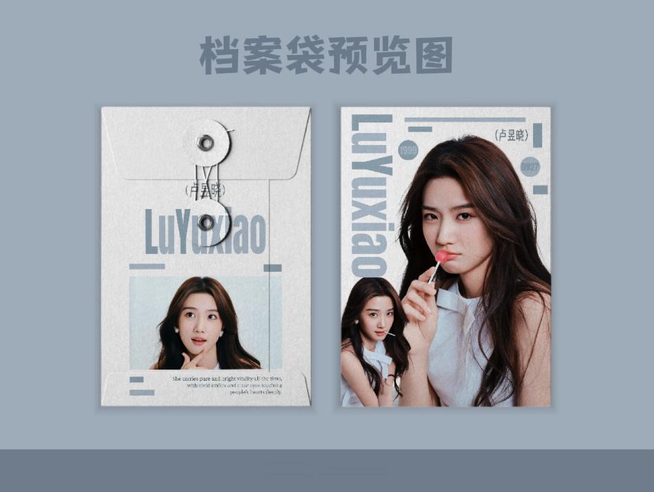 饭制产出｜档案袋设计卢昱晓