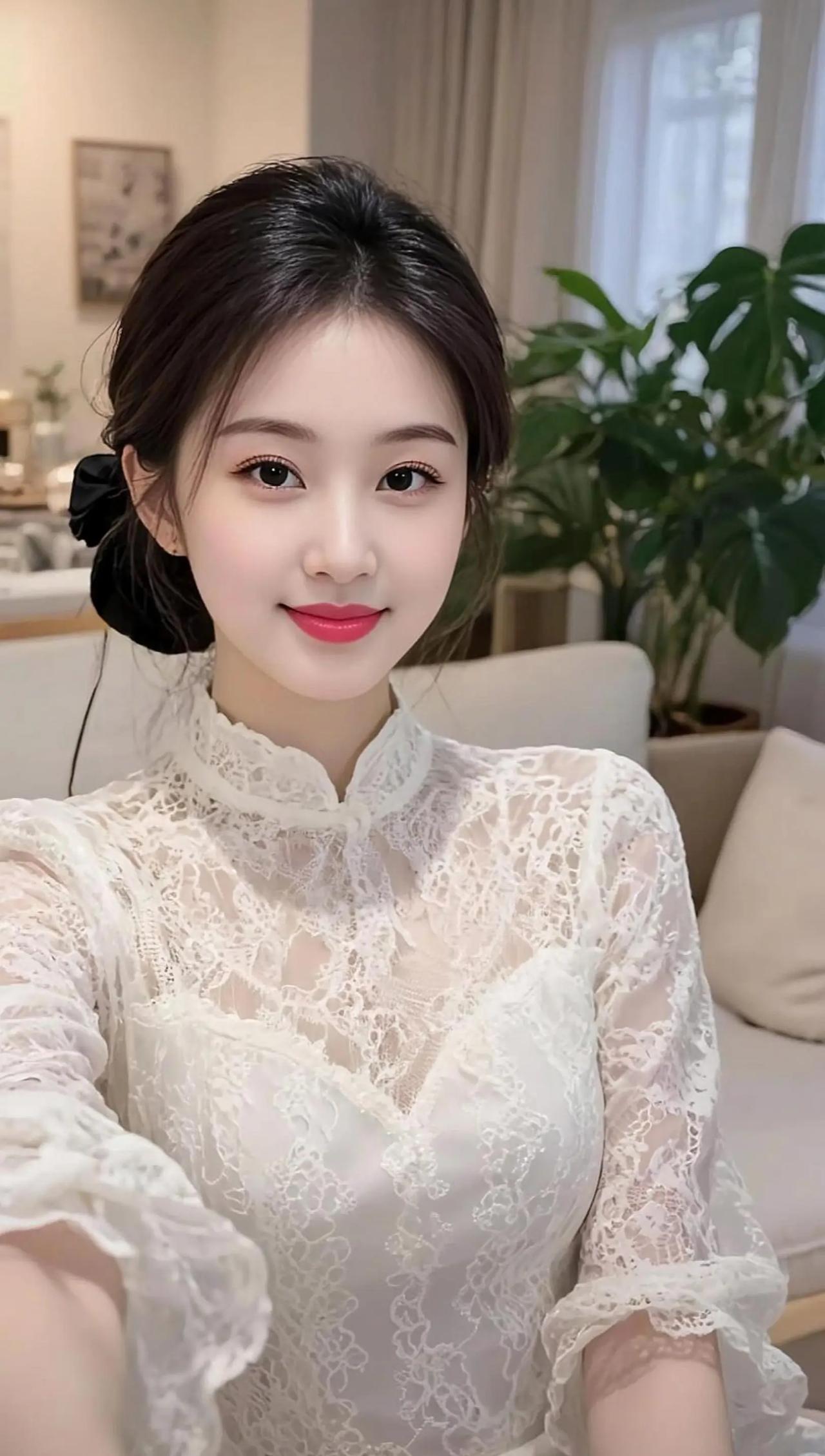 温柔优雅的蕾丝连衣裙，尽显女性魅力！🌸💃