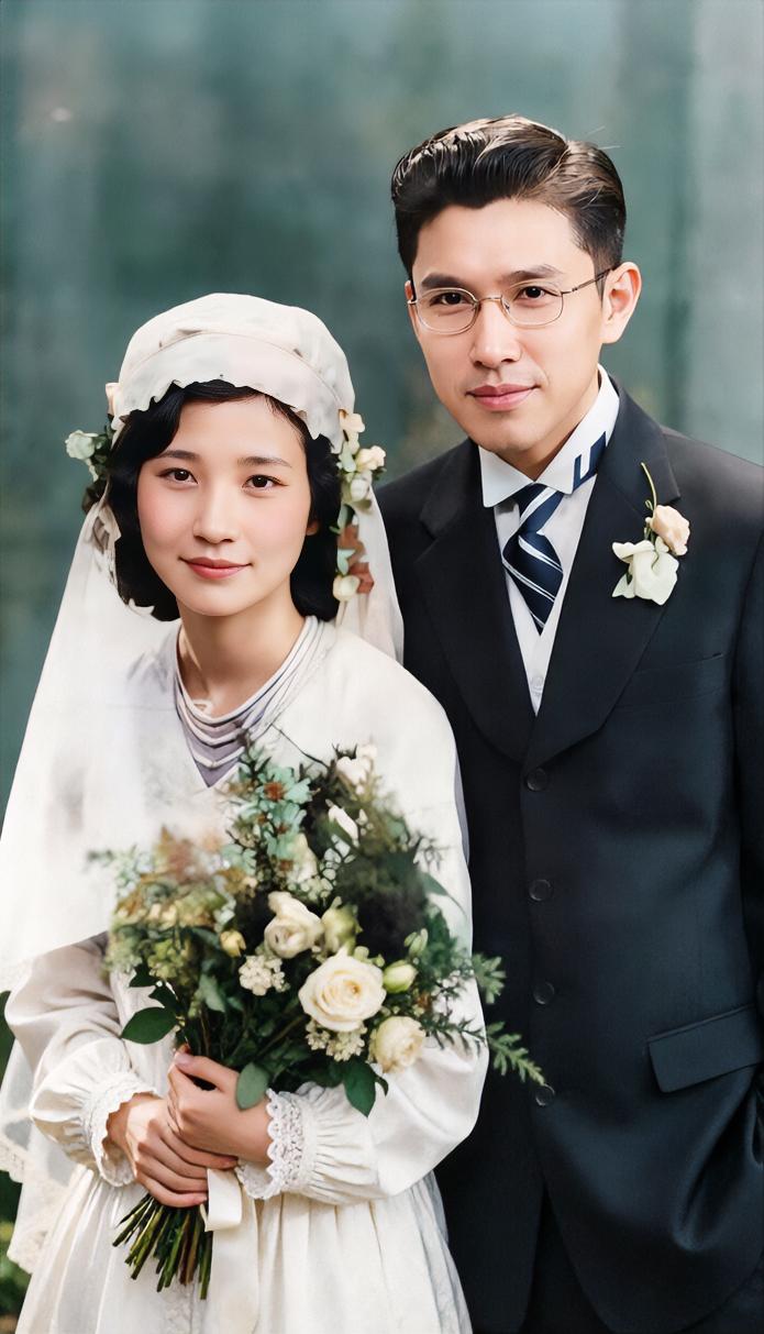 北大校长周培源妻子有多美？一张照片情定终生，每天对妻子说爱你