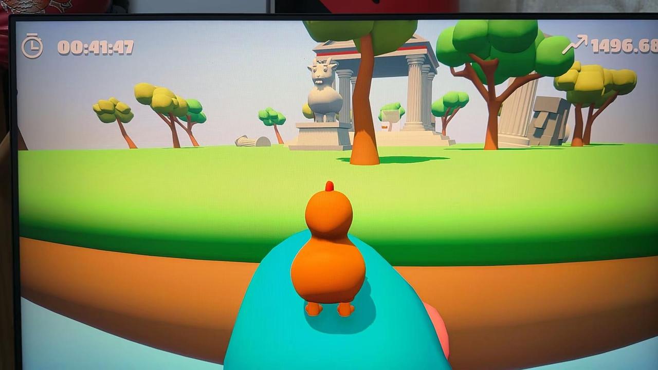 私下一把过？明天直播表演一把速通！攀爬动物