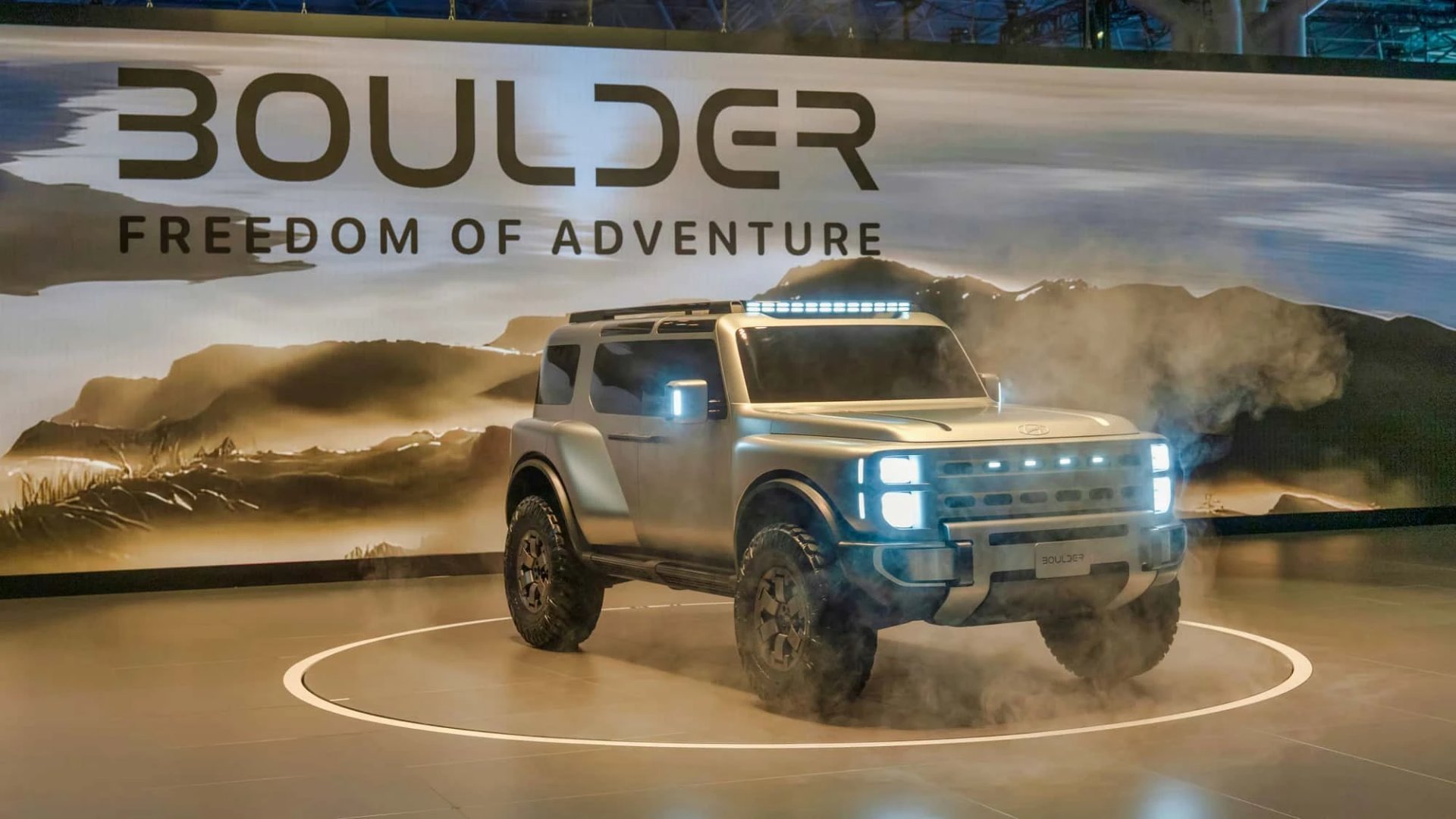 车市热门 现代Boulder概念车 