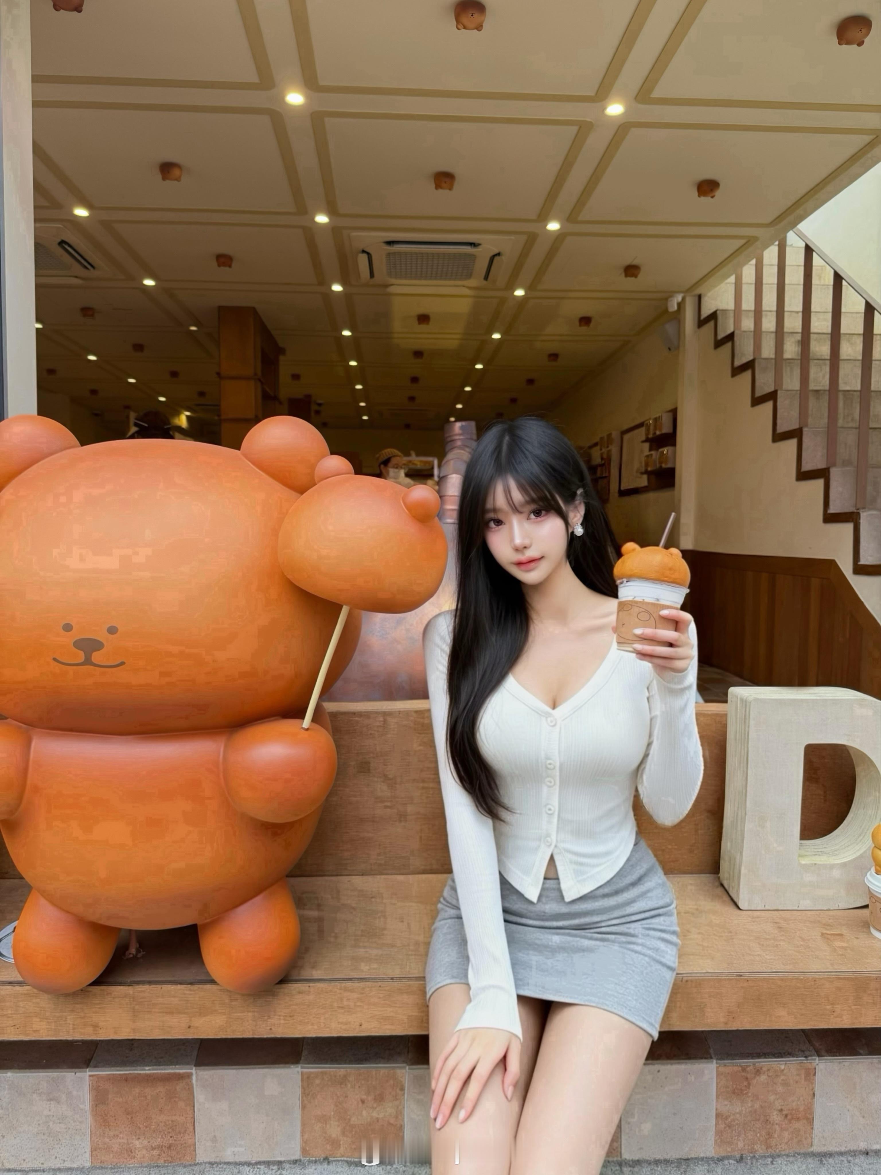 可爱的小熊 ​​​