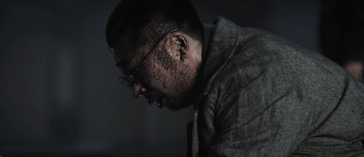 #看完潘越不会做噩梦吗#潘越直接动手的画面太惊悚了，看完真的要做噩梦了！ ​​​