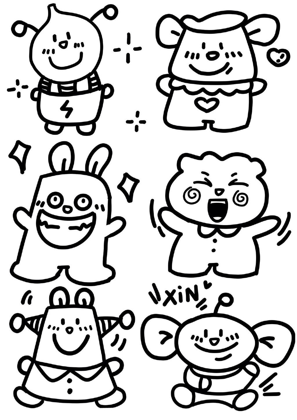 可爱简笔画✏️#夏日次元盛典##漫视界企划# ​​​