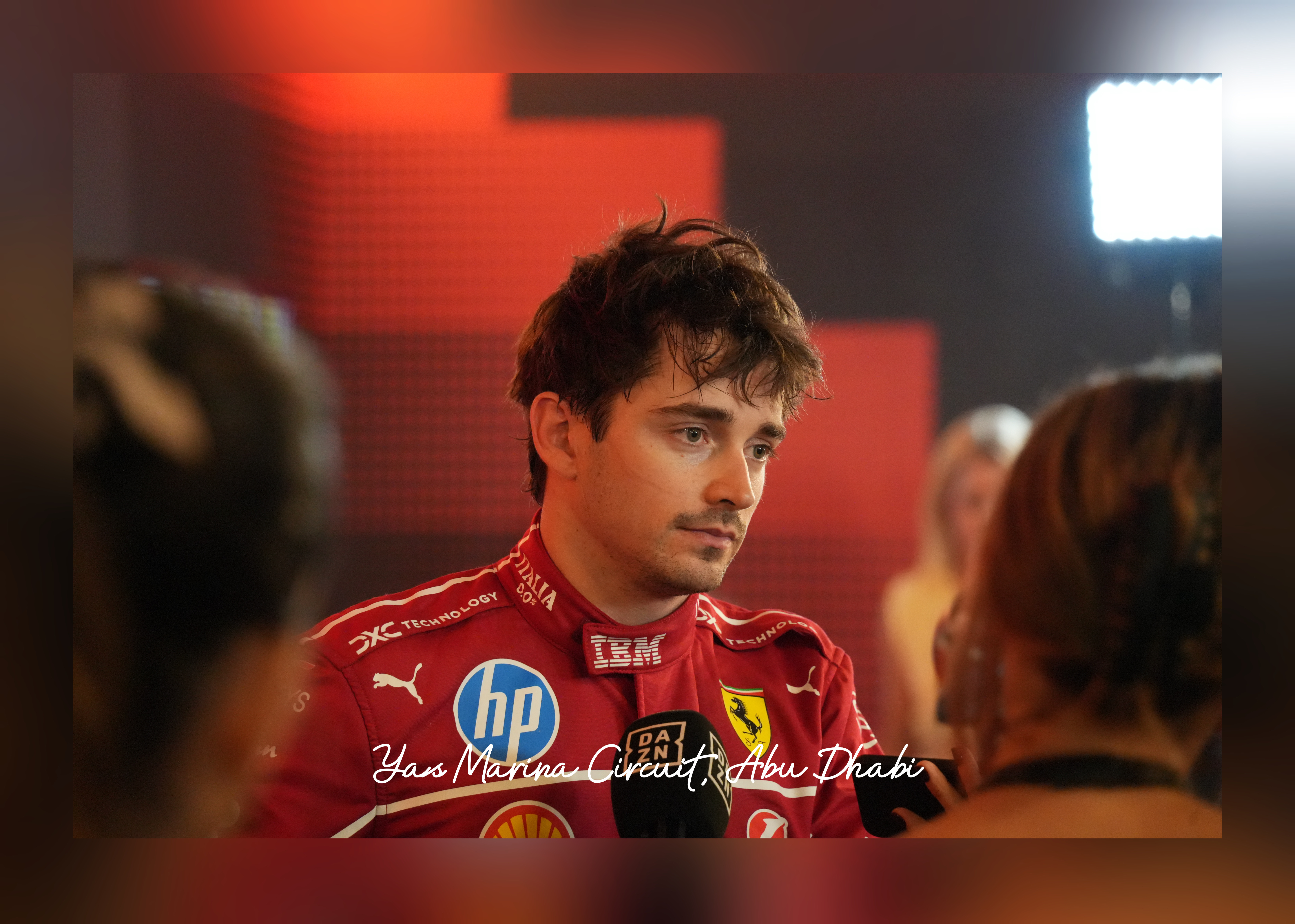 排位赛后拍得勒克莱尔📸F12025F1阿布扎比大奖赛 阿联酋·亚斯玛瑞纳赛道