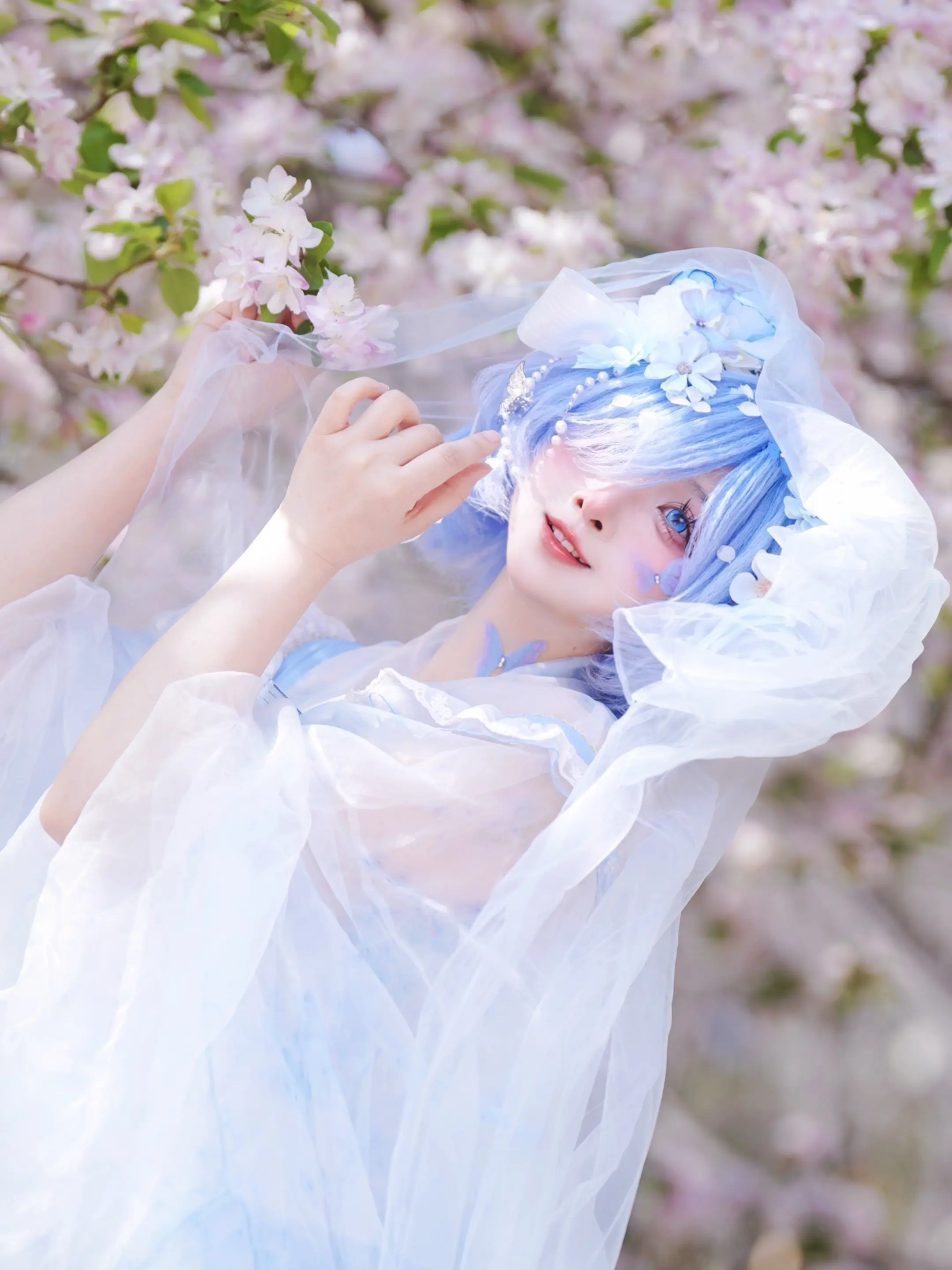 给你的爱一直很安静💙Rem.📷：  华改假发