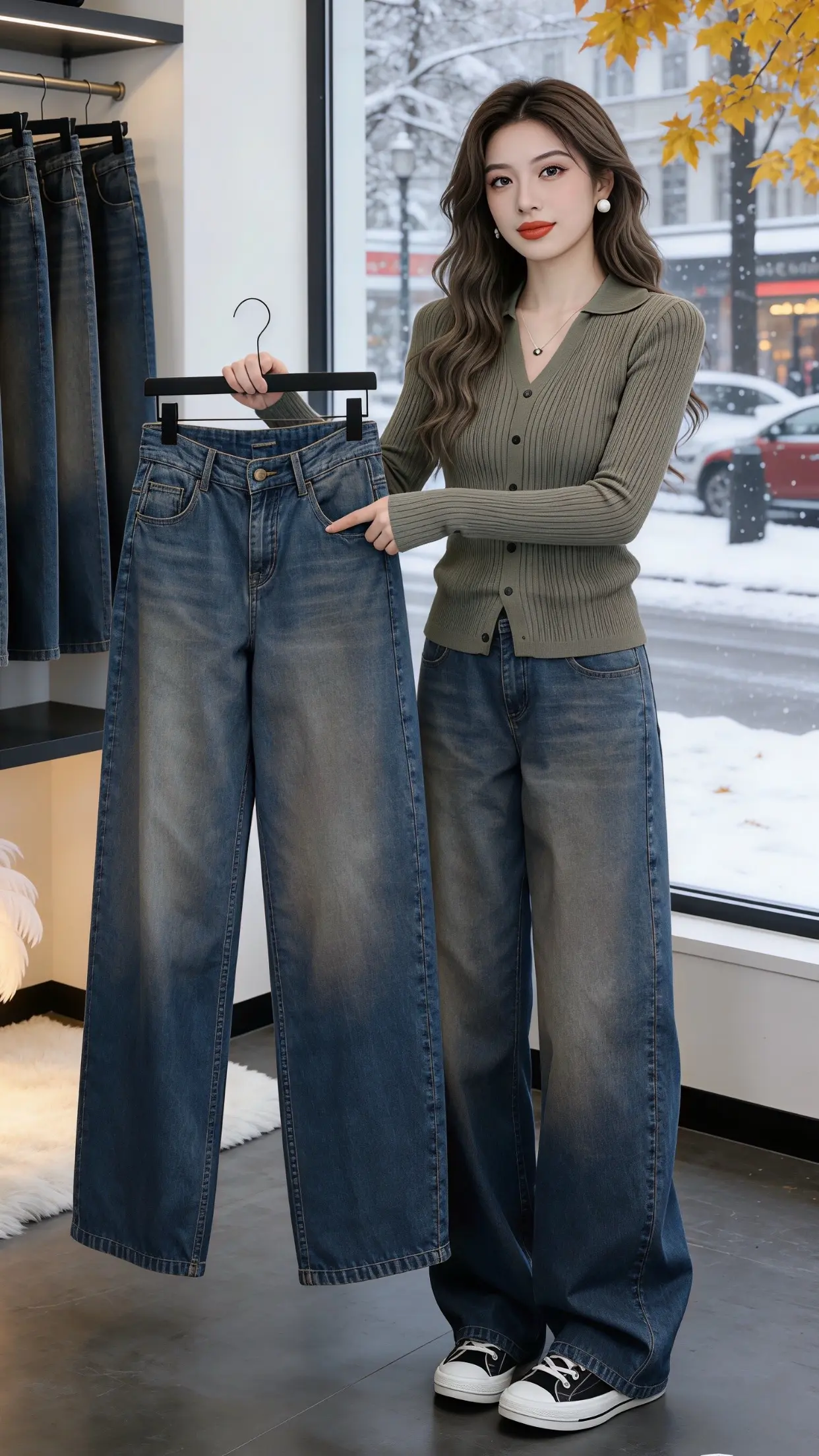 牛仔裤推荐 穿出自己的风格 春款上新 气质穿搭 过年穿什么