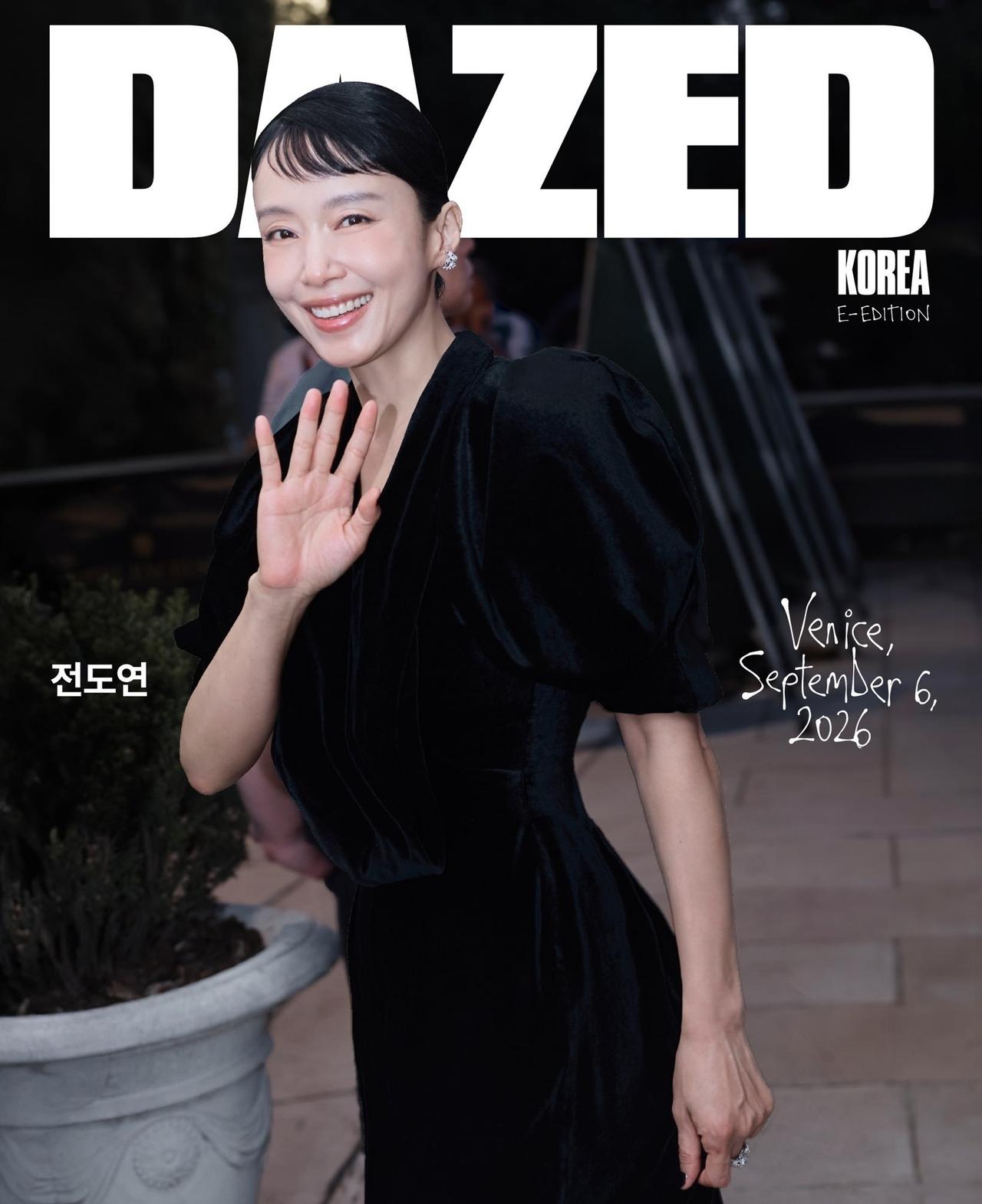 在威尼斯电影节的全度妍，登上《DAZED》电子刊封面。 ​​​