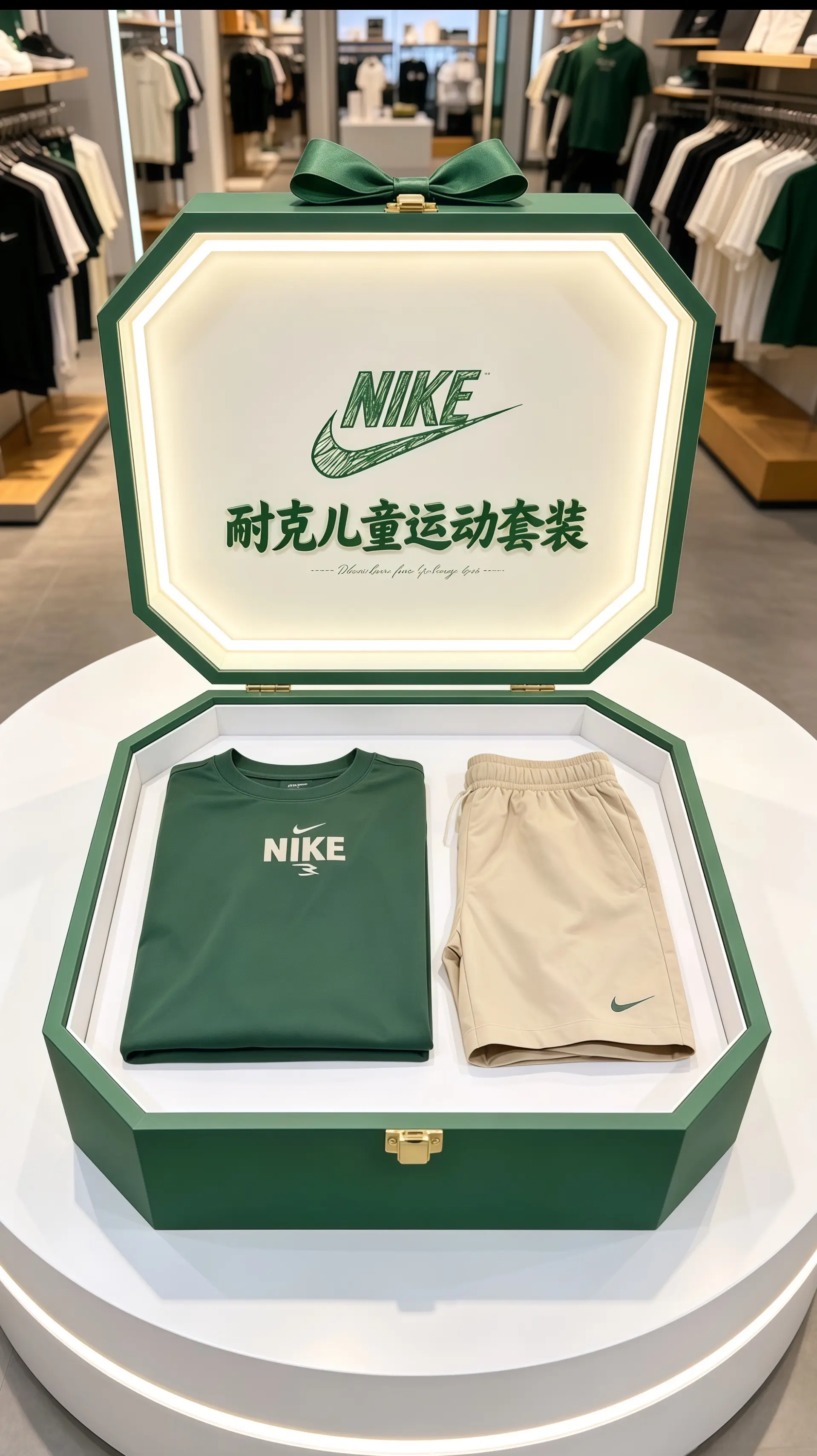 nike儿童运动套装 送给儿子的礼物 耐克kids 儿童运动T恤 ni...