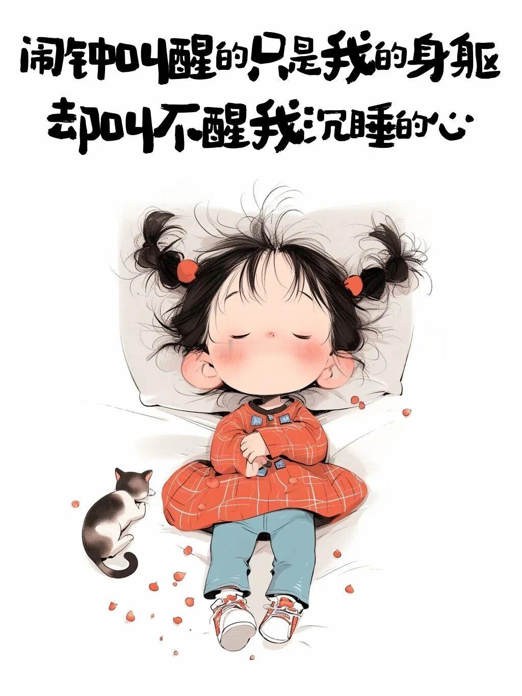 每天醒来的第一件事就是，想睡觉。早(๑•̀ㅁ•́ฅ✧。岑先生