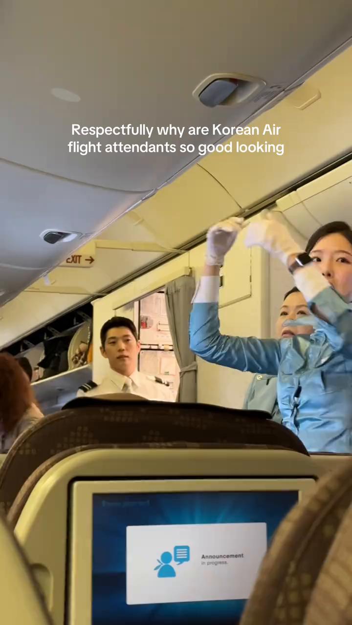 Respectfully why are Korean Air flight a