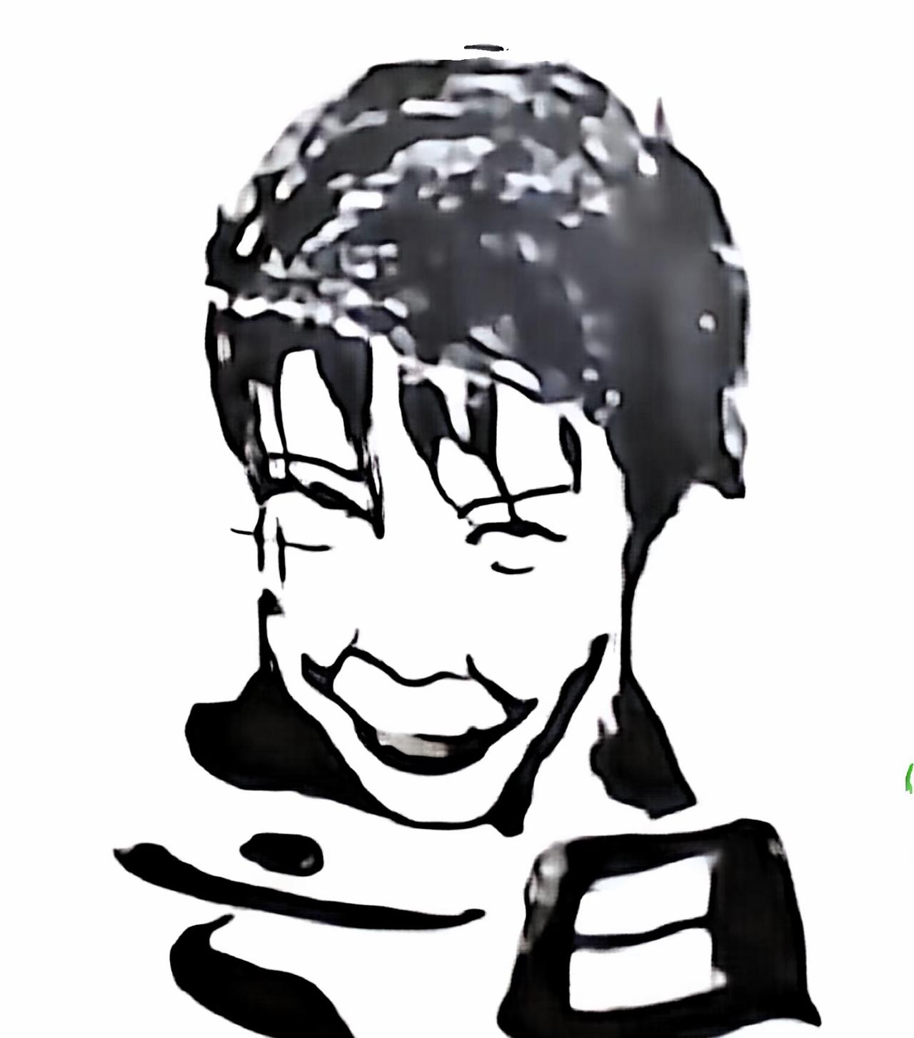 有人在抖音画这个图被和谐了，我看看头条能不能发