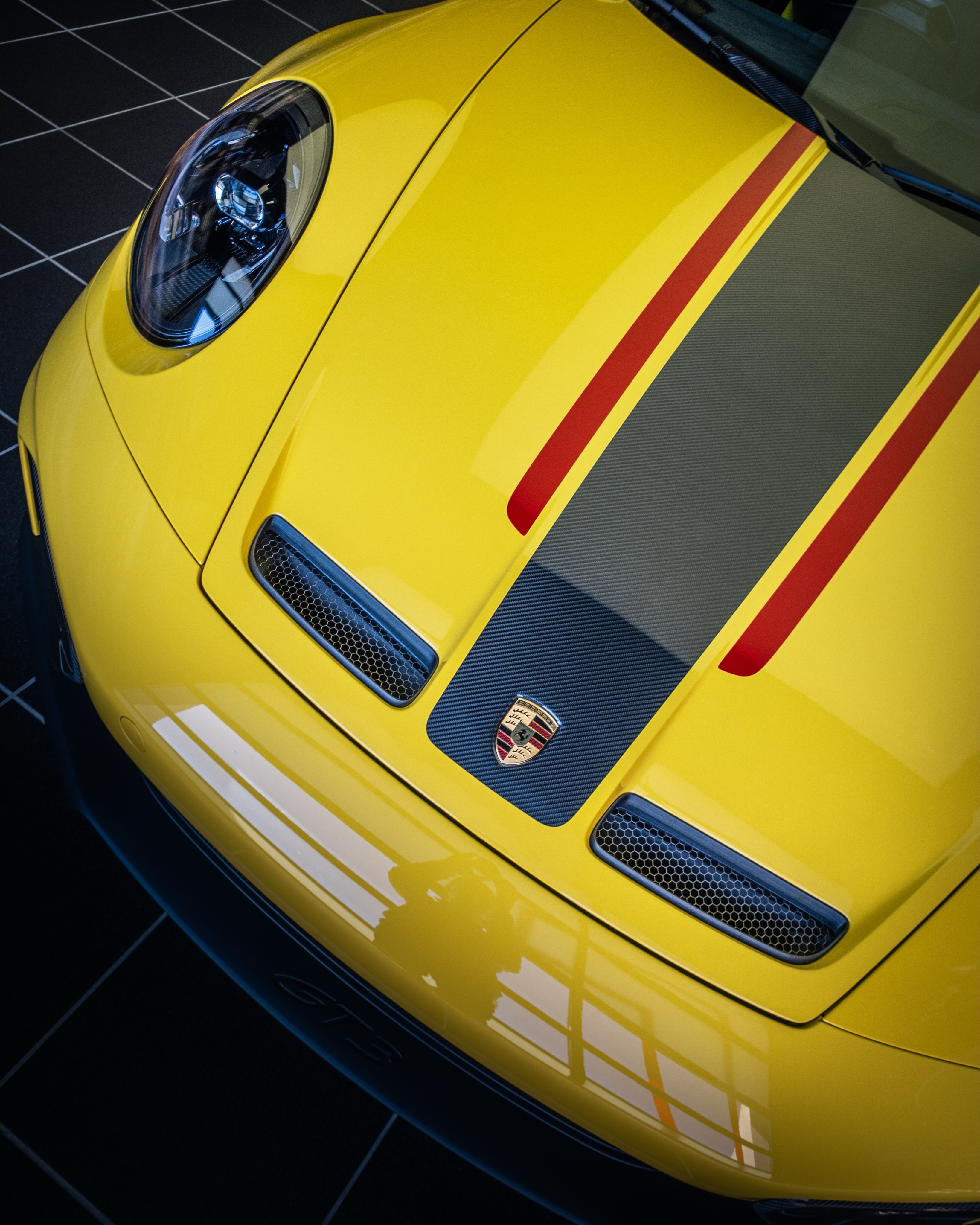 保时捷911 GT3 💛🏁保时捷[超话]汽车视觉大v聊车cc ​​​