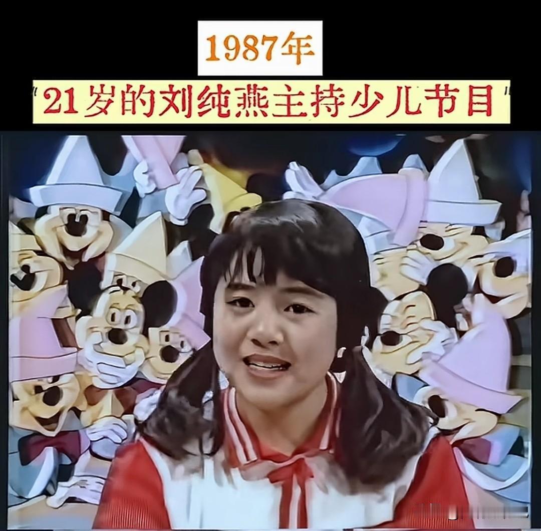 刘纯燕年轻时真好看，那个时候还不是锅盖头，绑了两个辫子，还是留长发好看，想不通为