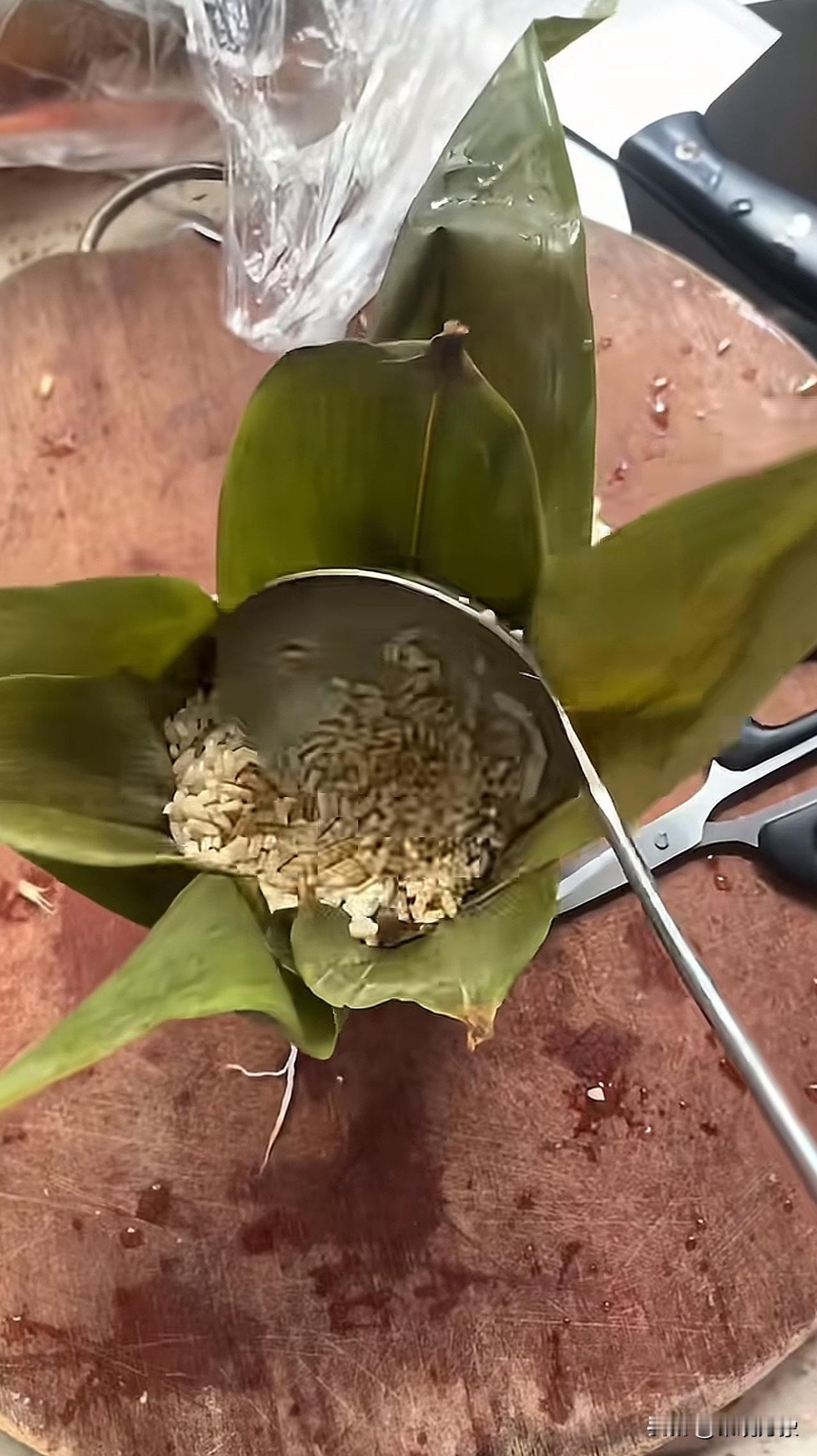 讲究那么多干嘛[呲牙]味道一样就行，对吧[呲牙]端午节 包粽子