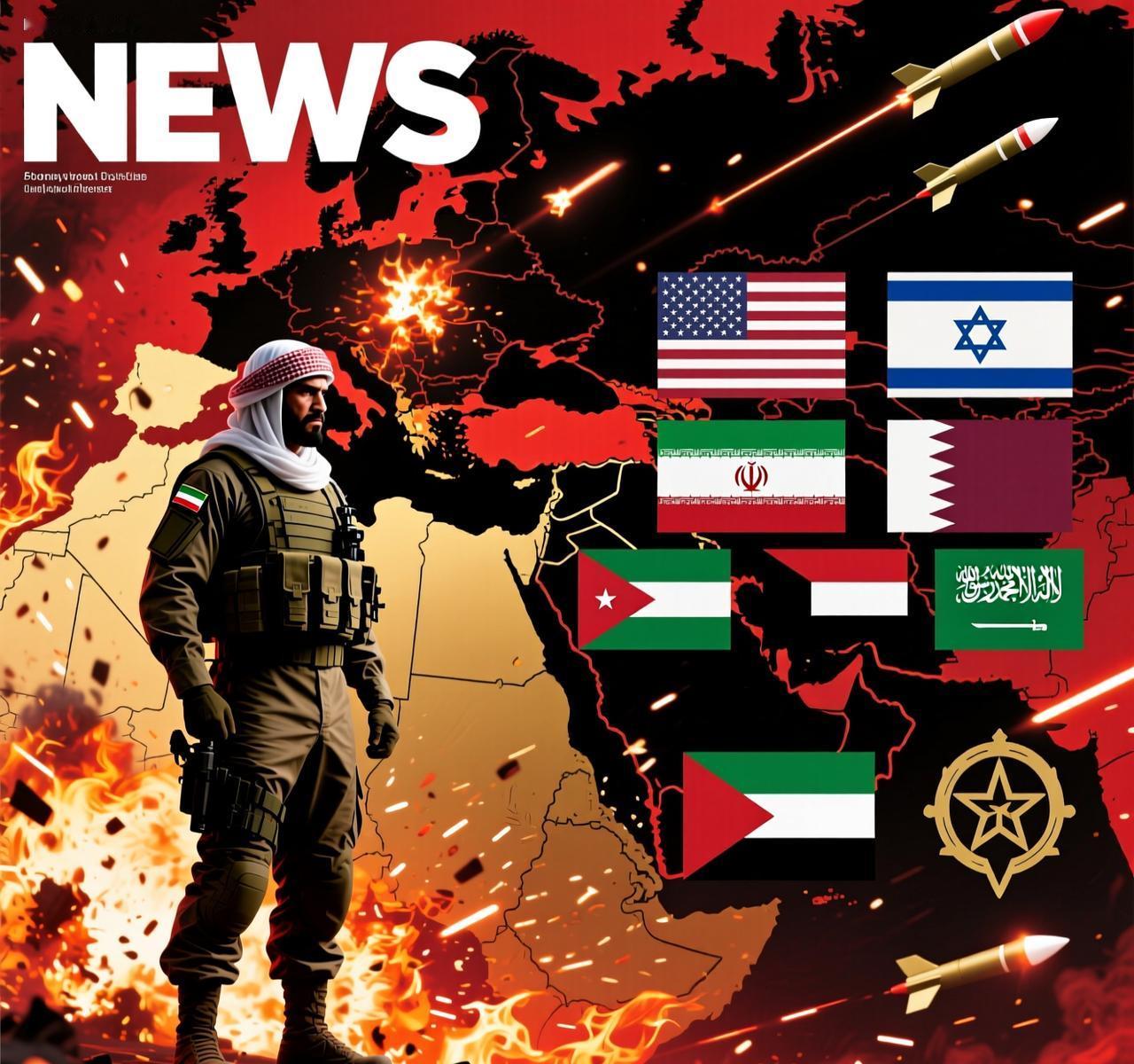 这事闹大了！伊朗一对九！硬刚整个中东的美军及其盟友！

这两天伊朗彻底杀红了眼，