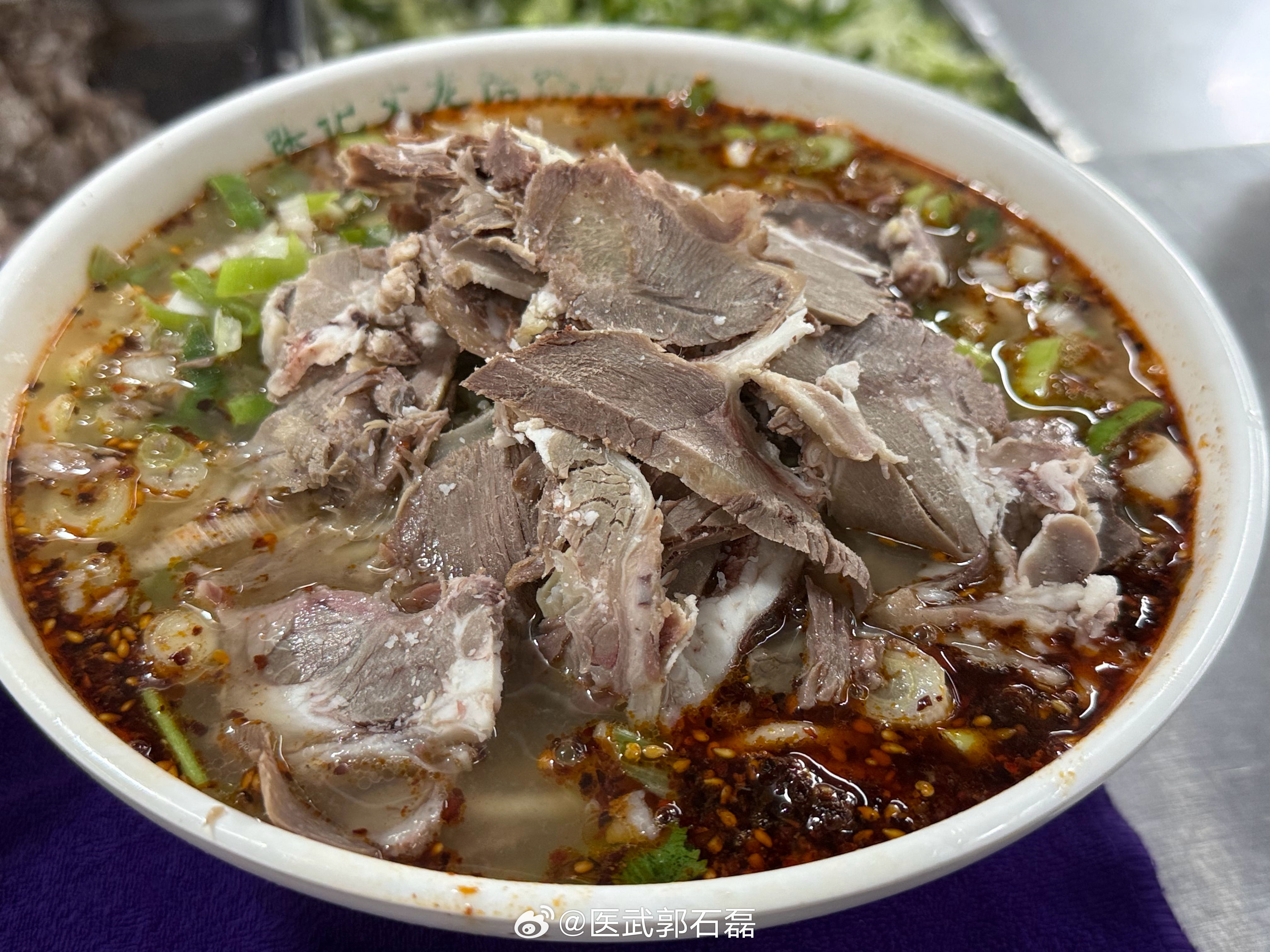 早，从一碗饸饹面开始一天的生活！今天进京