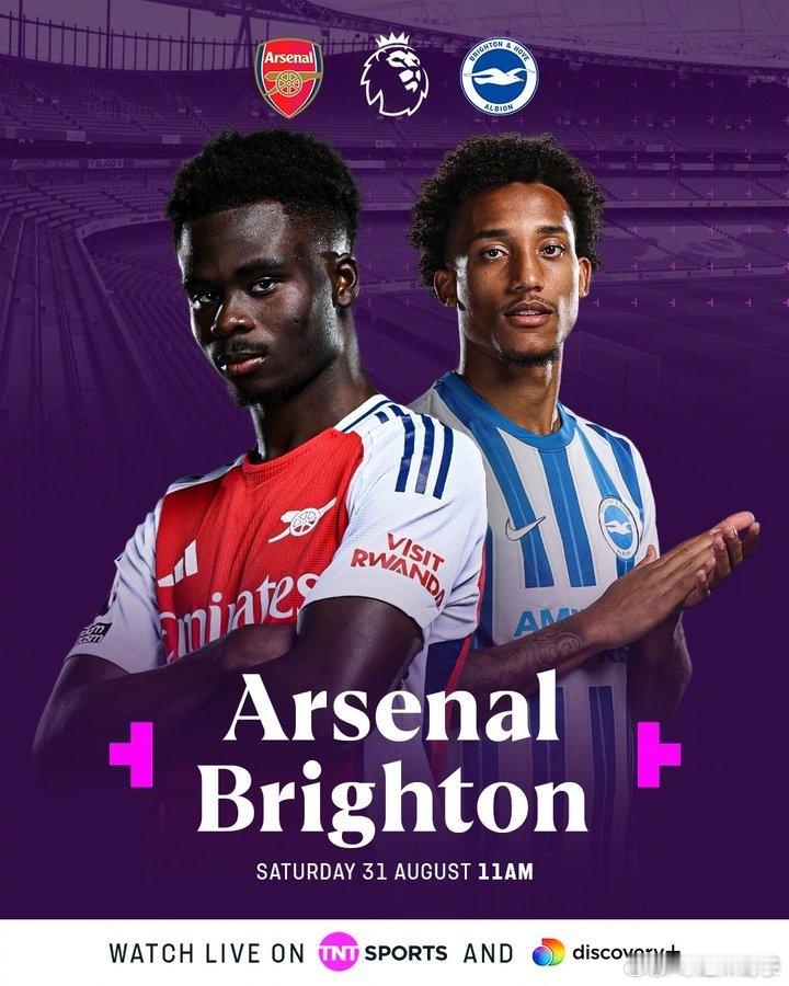 英超第3轮阿森纳vs布莱顿，赛前知名解说员詹俊前瞻了本场比赛。詹俊写道：英超开季
