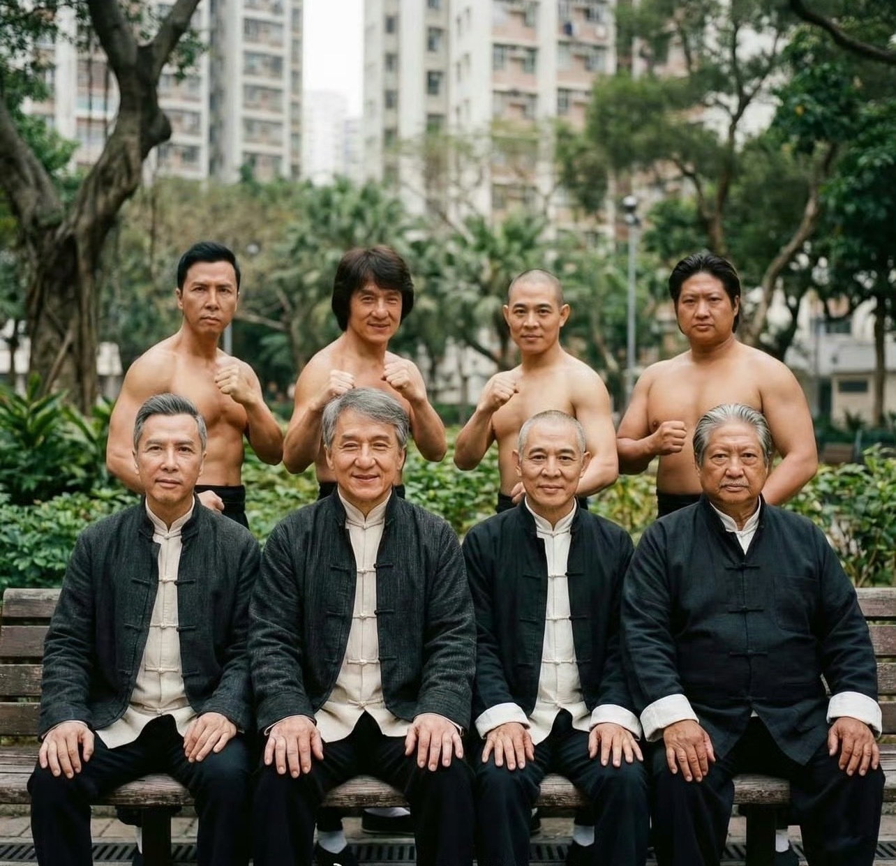 他们都老了啊！ 