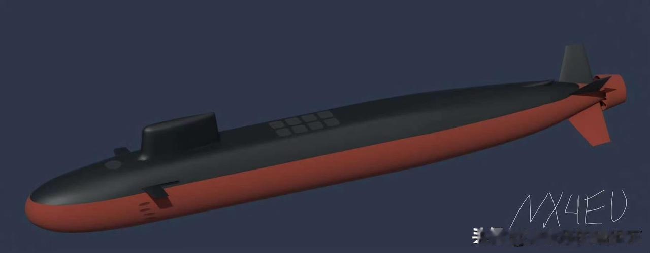 [呲牙] X舵 + 泵推 + “三合一垂发”，新型攻击型核潜艇看上去还是挺拉风的