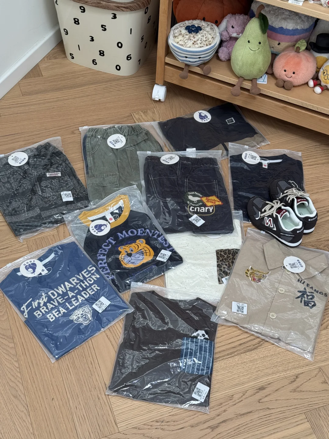 1688给儿子批发的衣服，安全下车！！