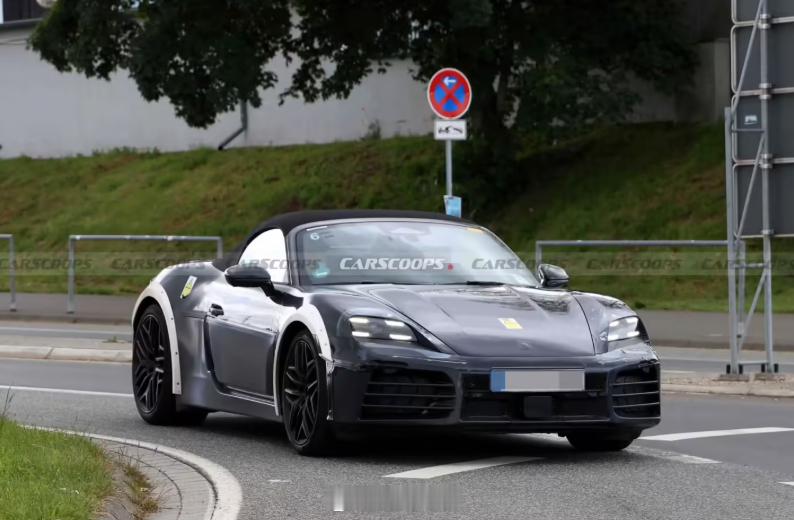 奥迪TT 纯电“续作”谍照来了新车将基于保时捷 718 Boxster 打造，预