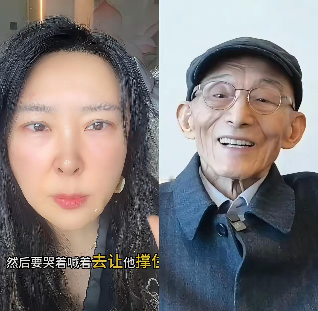 游思涵说，
父亲最后那两三天，选择不吃不喝。
​不是被病痛折磨得吃不下，是一种很