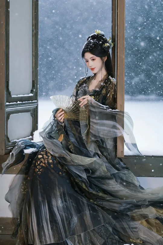 鞠婧祎|一场梦醒，难绘虚妄。曲音悠扬，待晚风卷起音律的裙摆，让歌声伴随...