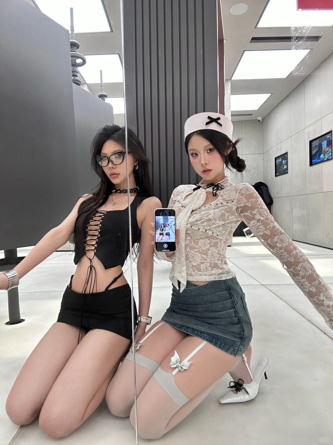 闺蜜约会必须出片