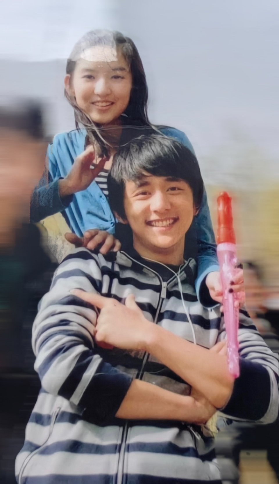 王玉雯张新成这照片 普到没边了 ​​​