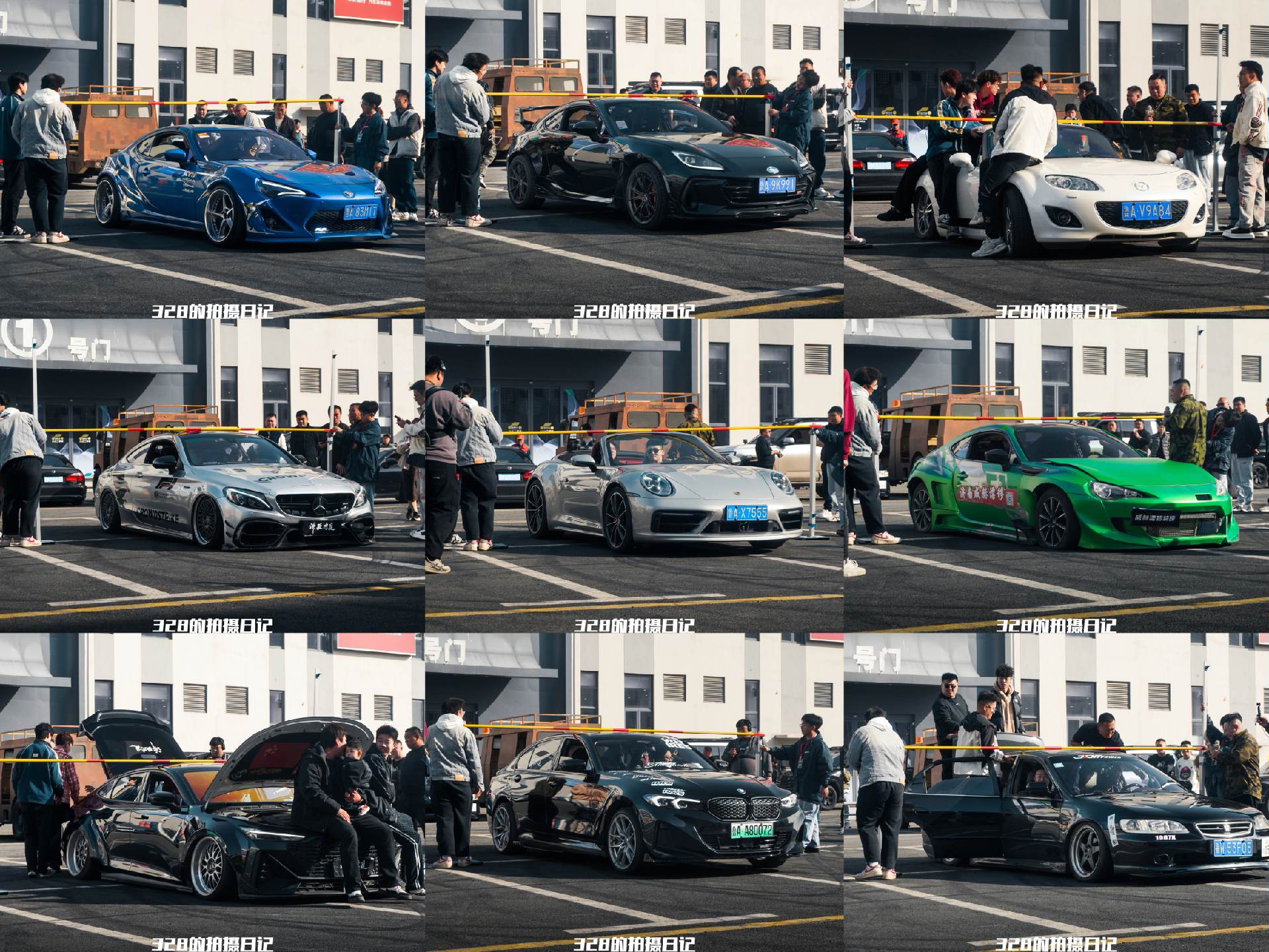 济南盛豪车茂改装车展。钻杆合集