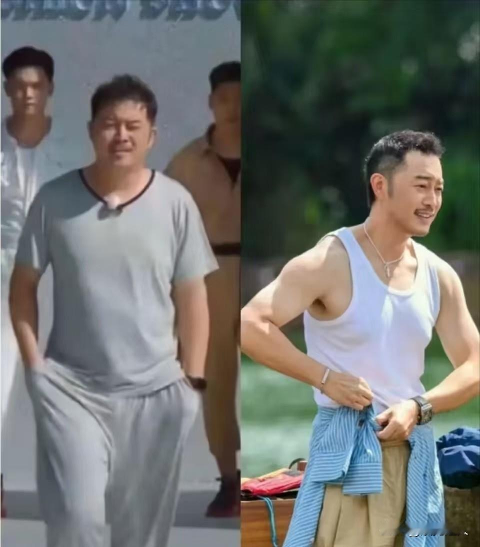 沙溢暴瘦36斤！刘涛都认不出，自律真的太狠了！
 
一年时间狂瘦36斤，曾经圆润