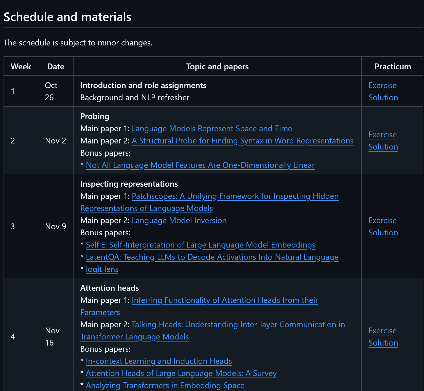 大模型可解释性的课程资料github.com/mega002/llm-inter