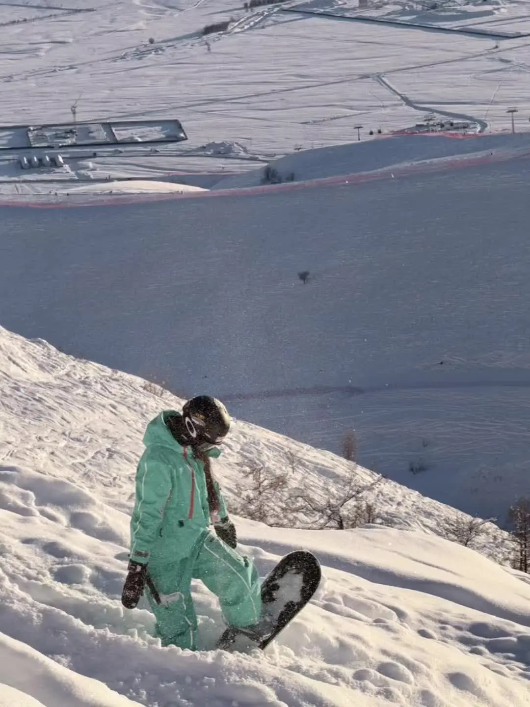 没人疼就去滑雪🏂