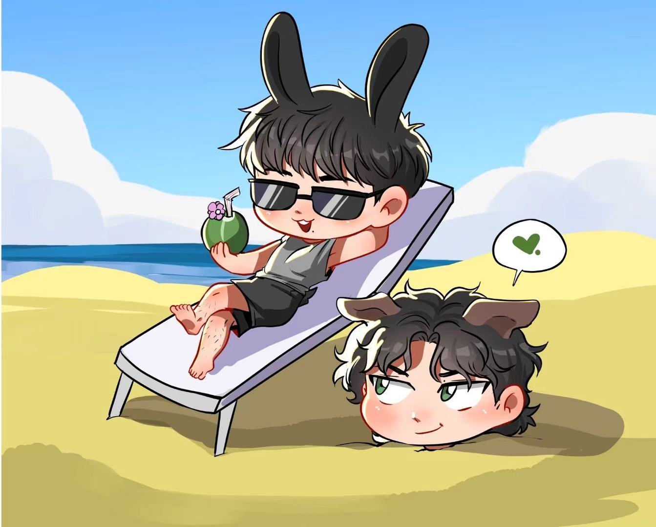 博君一肖[超话]夏天过了[拜托] ​​​