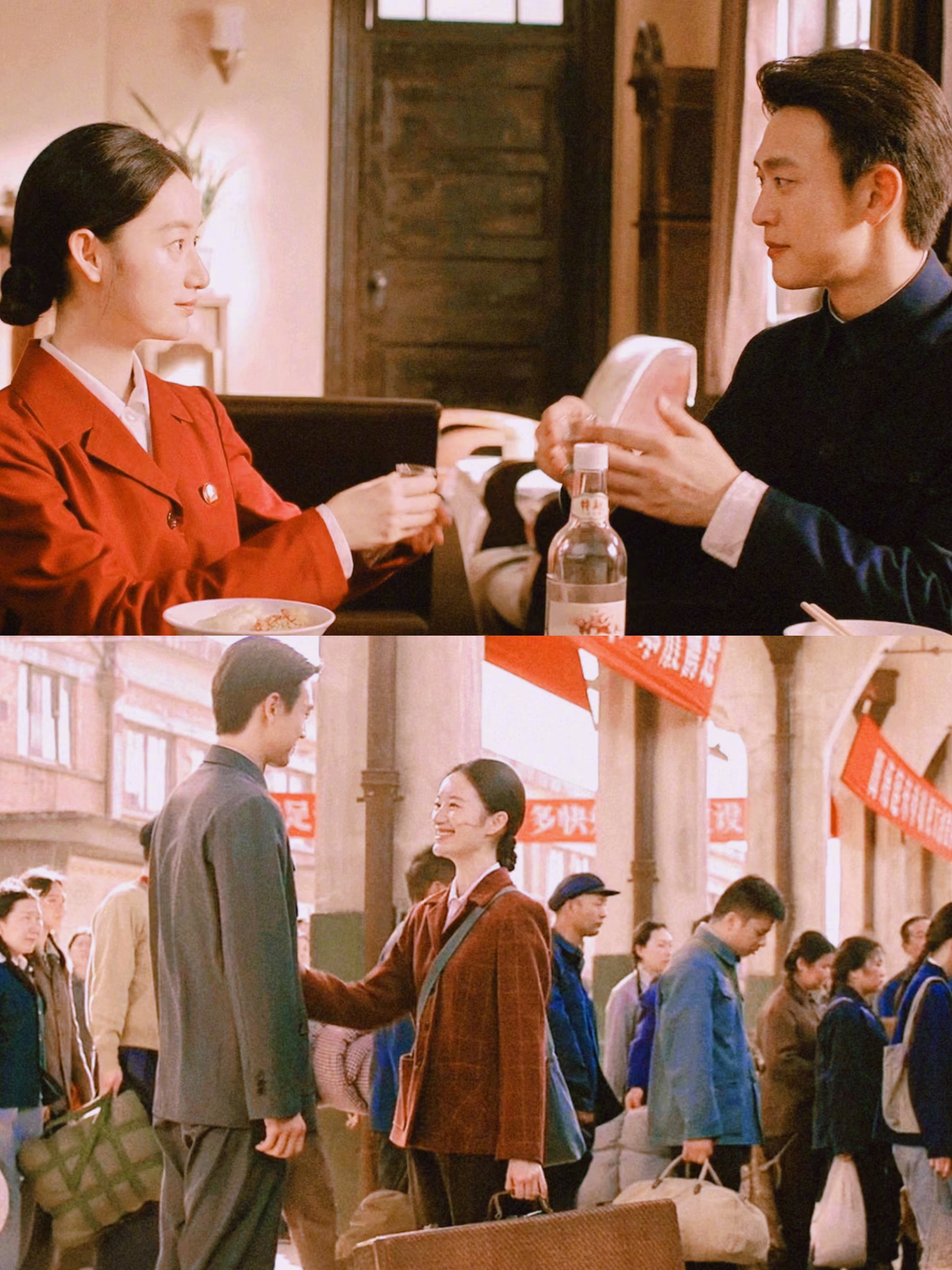 郭晓婷和王天辰同框好有CP感完全就是上世纪那种温柔又克制的情侣郭晓婷王天辰 高干