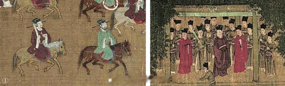 赵构[超话]  《中兴瑞应图》画面中央穿紫袍的是当时还是端王的宋高宗赵构。 ​​