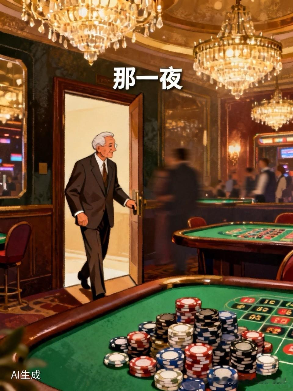 那一夜，老陈差点没走出那扇门。老陈干了一辈子煤矿，攒了点辛苦钱，五十多岁头一回进