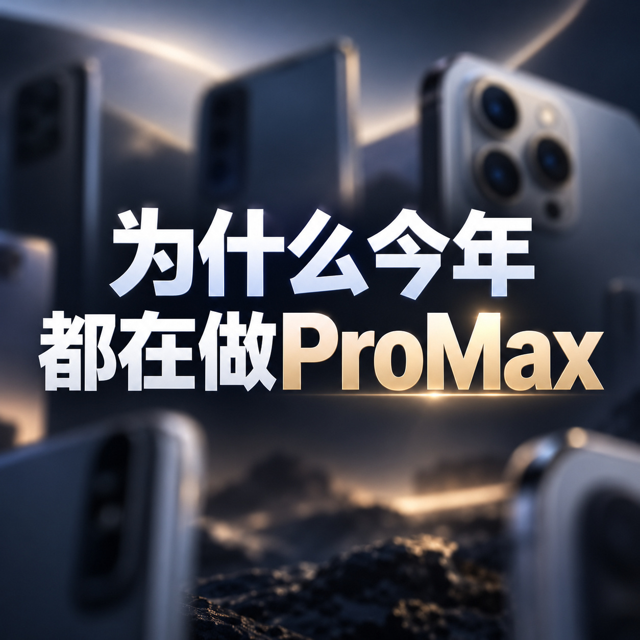 【#为什么今年都在做ProMax#】今年9月，手机圈罕见迎来一场“Pro Max