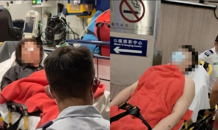 香港旺角通菜街近山东街一唐楼单位，周四（9月17日）晚上7时许，一对母子在家中打